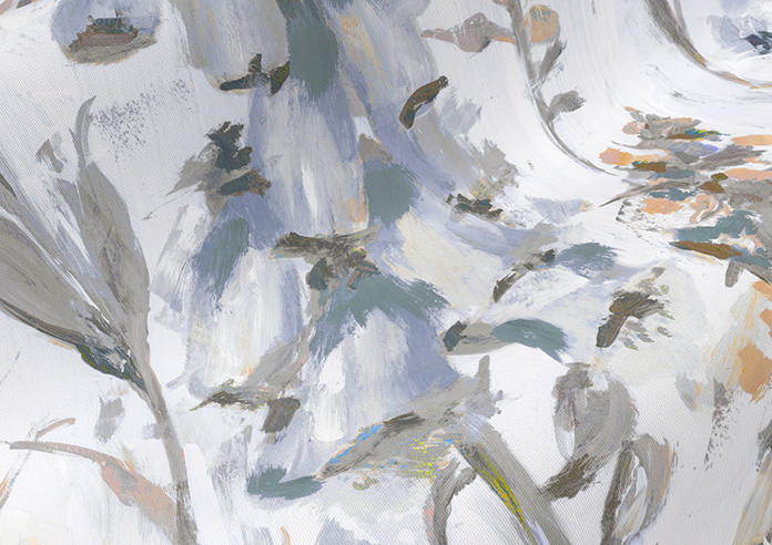 Cecelia, Blue Drift - Roller Blind - Image 4
